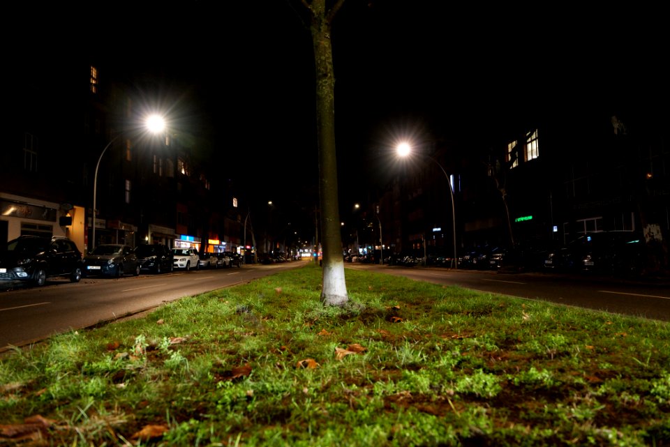 Bundesallee Berlin-Friedenau at night 2021-01-07 02