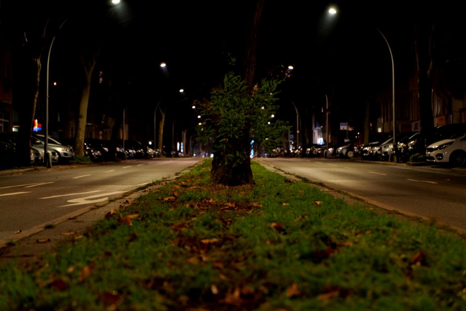Bundesallee Berlin-Friedenau at night 2021-01-08 02