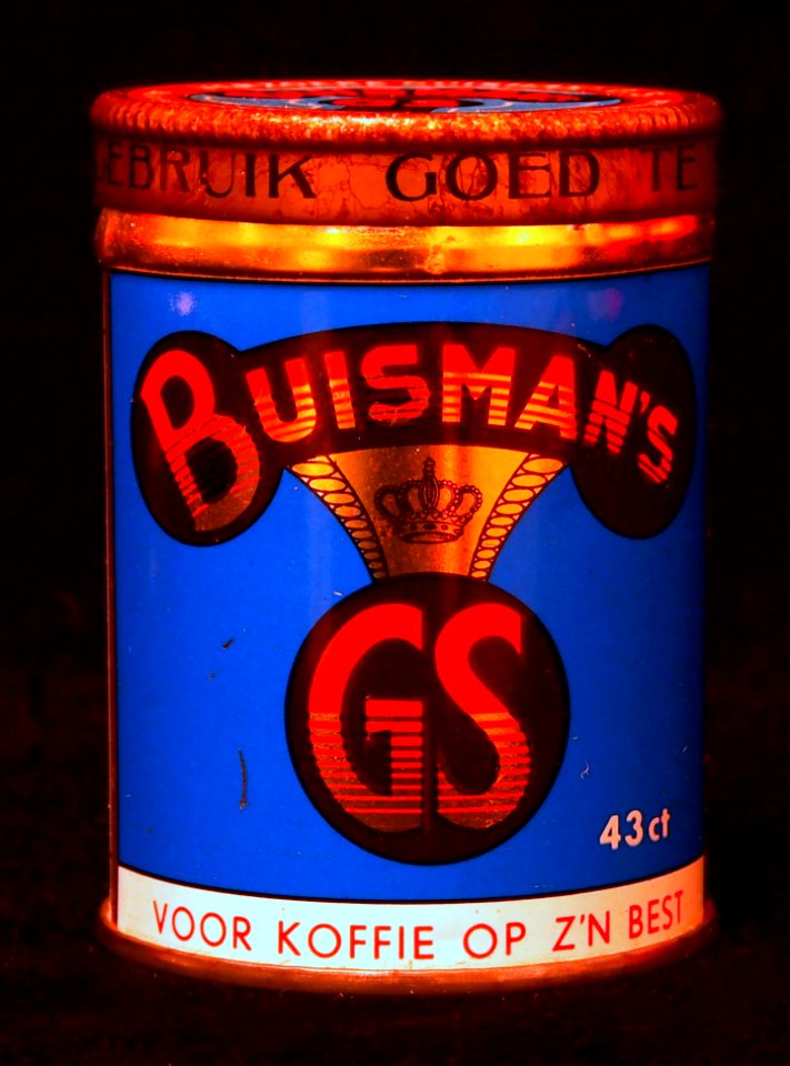 Buisman koffiestroop 125 gr 43ct blikje, foto 1