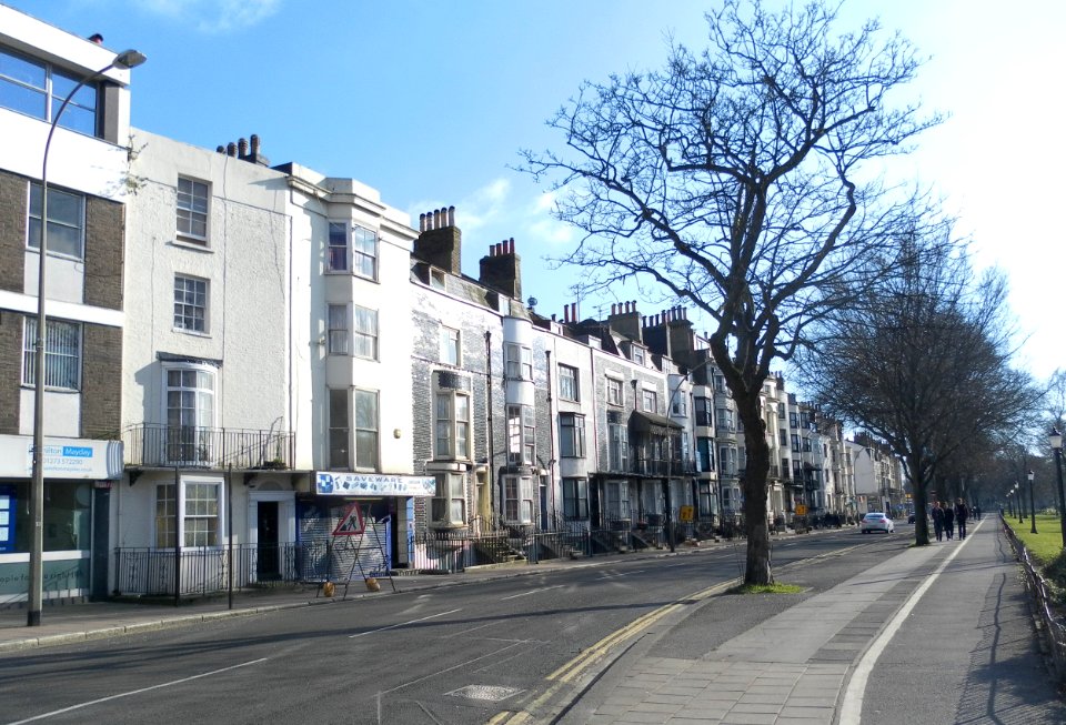 Buildings at Grand Parade, Brighton (March 2013)