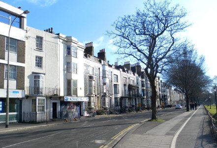 Buildings at Grand Parade, Brighton (March 2013)