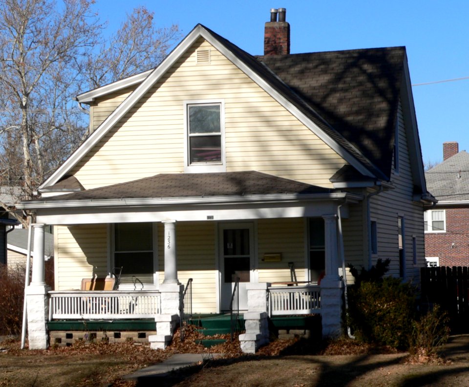 Burckhardt house (Lincoln, Nebraska) from SE 2