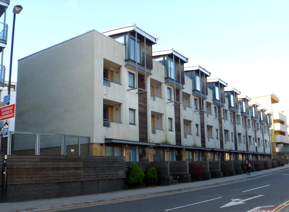 Buildings at New England Street, New England Quarter, Brighton (January 2014) (2)