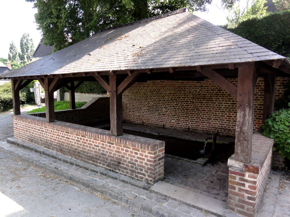 Burelles (Aisne) lavoir