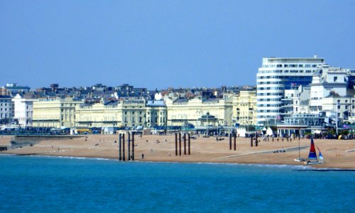 Buildings of Brighton and Hove Seafront (Norfolk Hotel to Adelaide Crescent) (April 2013)