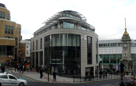 Buildings at Air Street, Brighton (February 2011)
