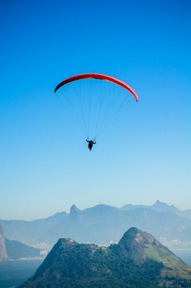 Brazil christ the redeemer mountains