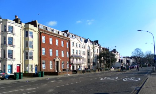 Buildings at Richmond Place, Brighton (March 2013)