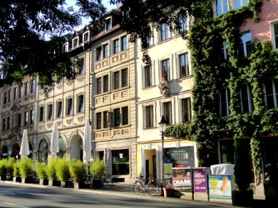 Buildings on Neubaustraße, Würzburg - DSC02810