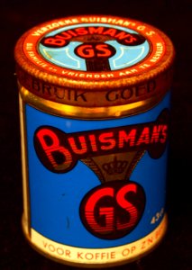 Buisman koffiestroop 125 gr 43ct blikje, foto 3