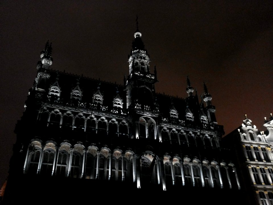 Brussel-Lights on Grand Place (5)