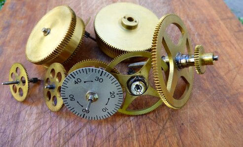 Bronze mechanical watch
