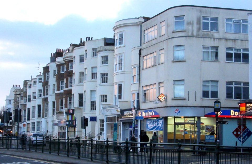 Buildings on West side of St George's Place, Brighton (March 2016) (1)