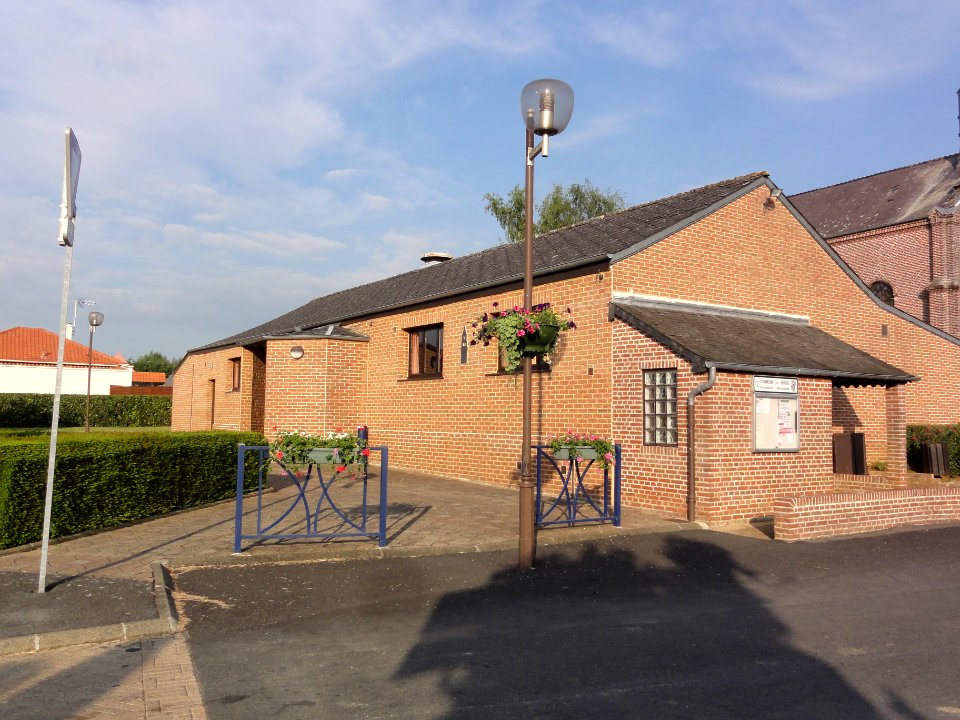 Buire (Aisne) un bâtiment communal