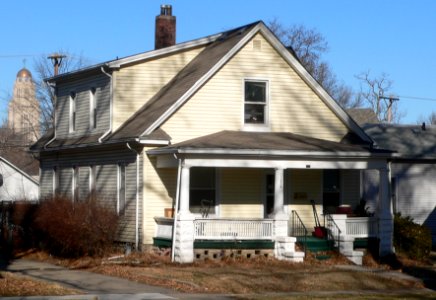Burckhardt house (Lincoln, Nebraska) from SW 1