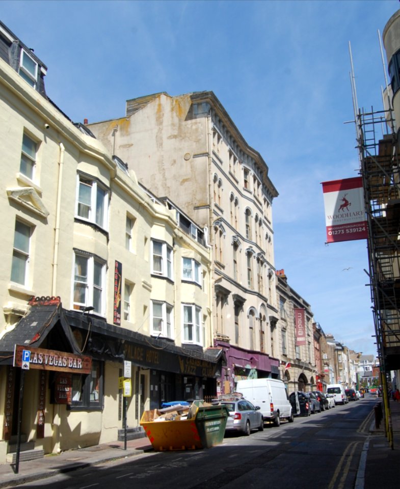Buildings on West side of Middle Street, Brighton (July 2020) (1)