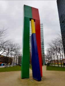 Brussels-Artwork VII of Boulevard du Roi Albert II (4)