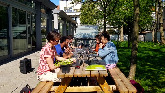 Brussel-Edit-a-thon Amnesty International Vlaanderen op 20 april 2019 (2)