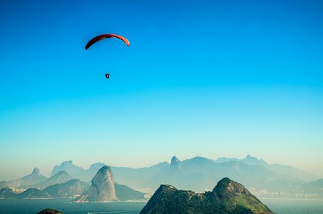 Brazil christ the redeemer mountains