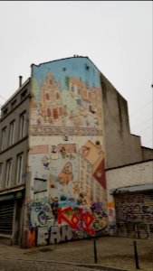 Brussel-Nieuwland-Stripmuur (1)