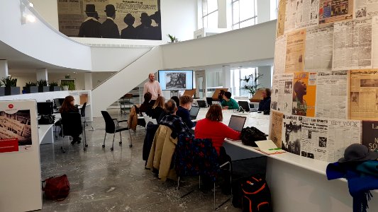 Brussels-Public domain day edit-a-thon KBR 2019 (2)