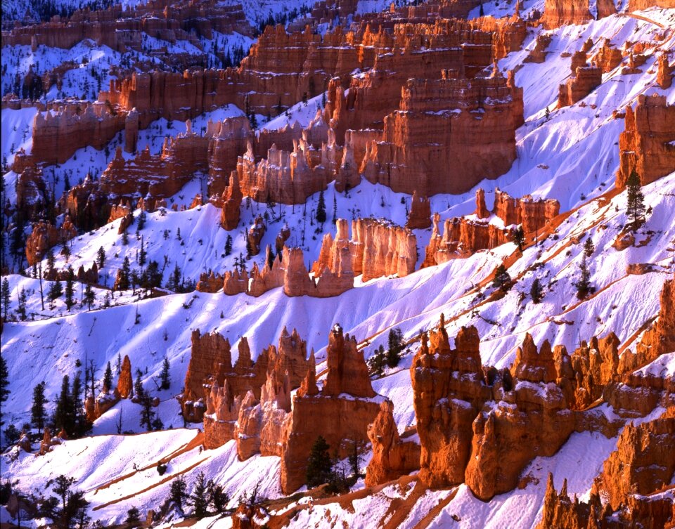 Erosion bryce canyon park