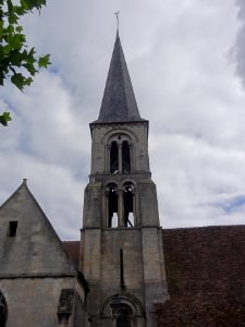 Bruyères-sur-Oise (Val-d'Oise) Église Saint-Vivien, sa tour