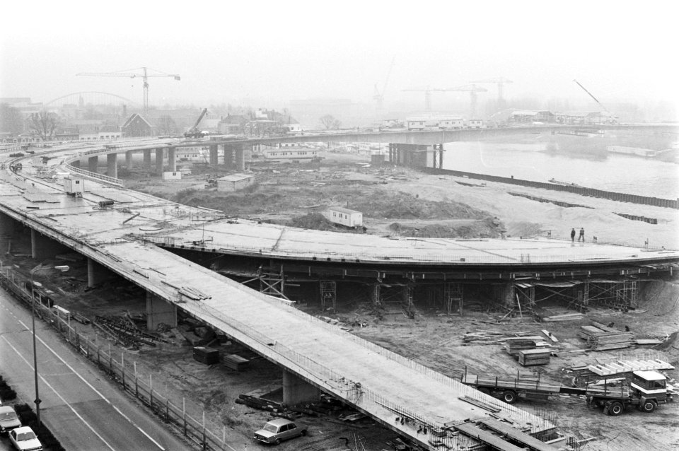 Bruggen, wegenbouw, Bestanddeelnr 929-1188