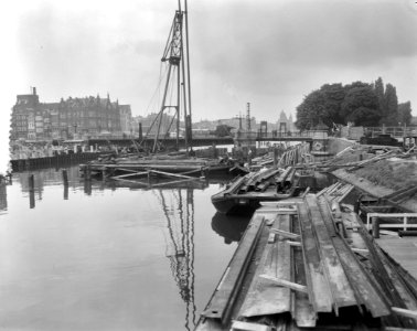 Bruggenbouw tussen Prins Hendrikkade en Kadijksplein, Bestanddeelnr 916-7562