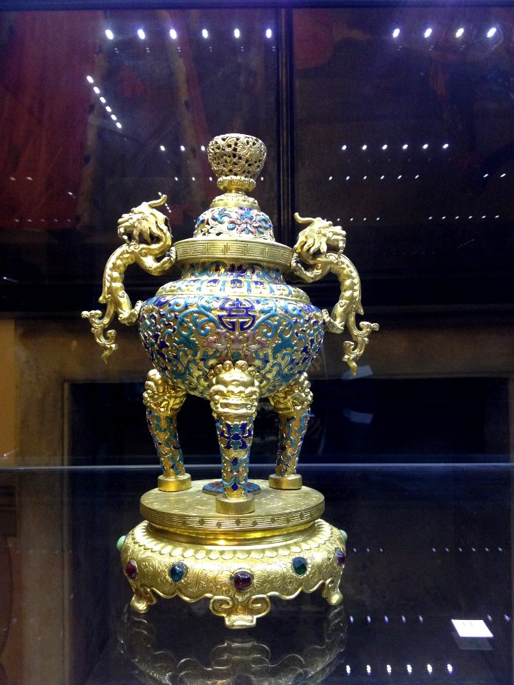 Bruciaprofumi - Manifattura cinese 1736-1795 - Museo Duca di Martina di Napoli