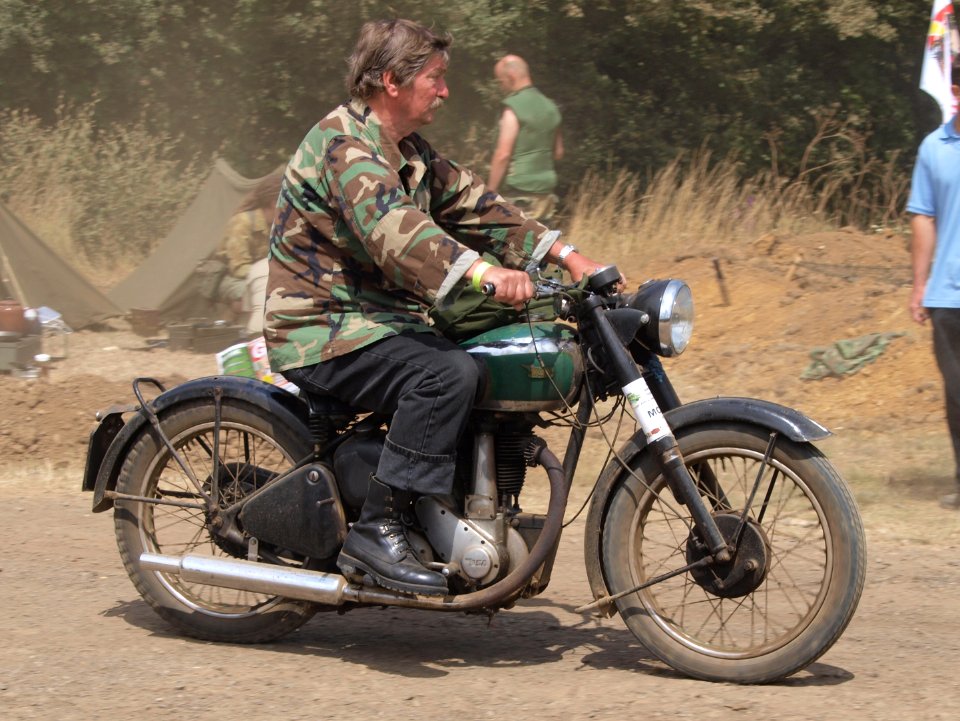 BSA military motorcycle