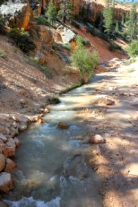 Bryce Canyon Mossy Cave Trail Stream photo