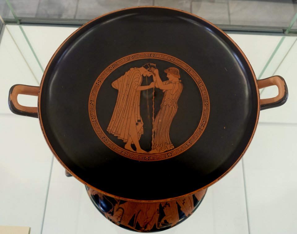 Brygos Kylix, Brygos, c. 480 BC, L 479, view 1 - Martin von Wagner Museum - Würzburg, Germany - DSC05759