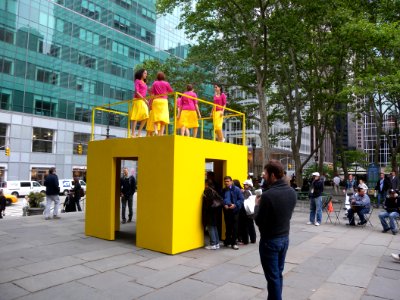 Bryant Park high dancers jeh