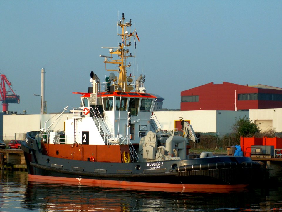 Bugsier 2 IMO 9338993 at Port of Rotterdam, Holland 01-Jul-2006