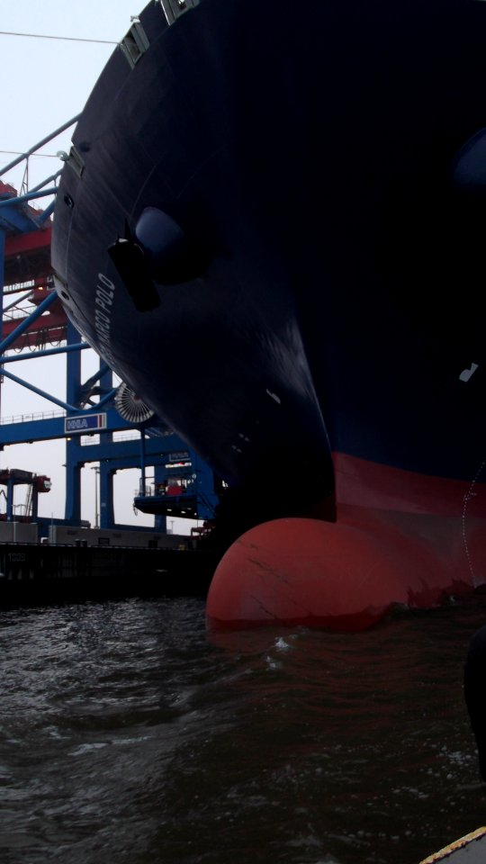 Bug der CMA CGM Marco Polo