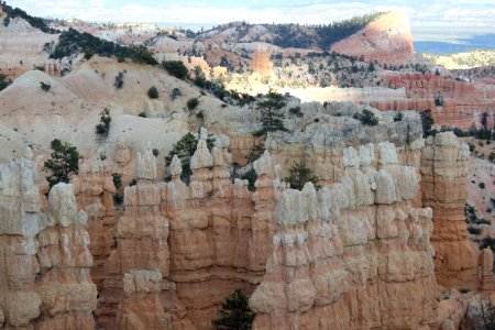 Bryce Canyon Hoodoos and Mountains