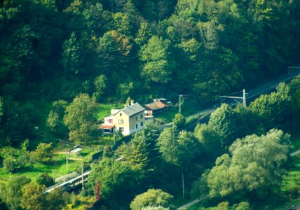 Building in Prostřední Žleb - view from Růžová vyhlídka 2