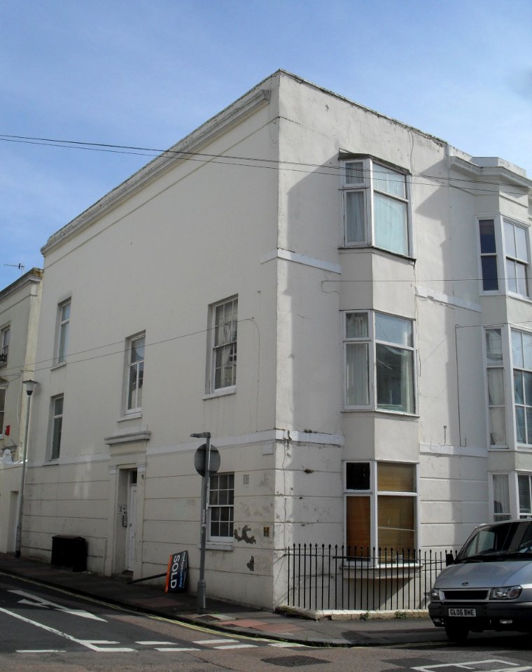 Building at Clarendon Place, Brighton (September 2010)