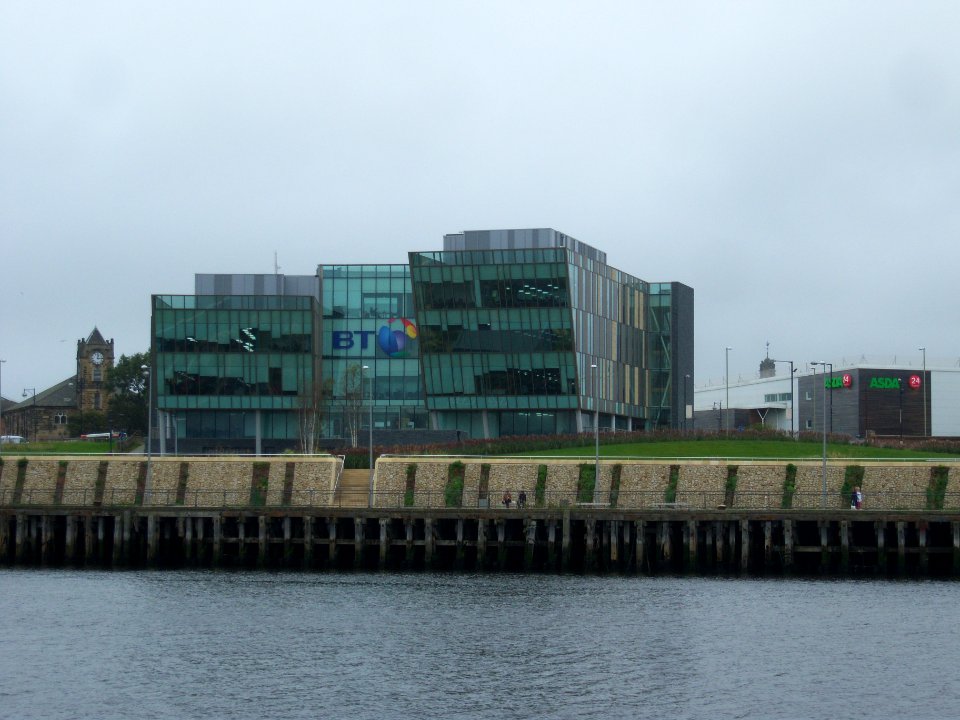 BT office, South Shields, River Tyne, 17 September 2014