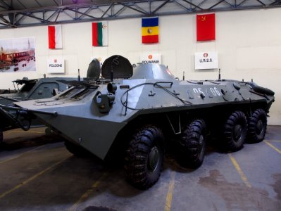 BTR 70 in the Musée des Blindés, France