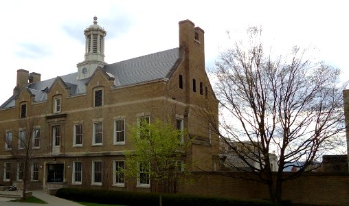 Building and steps and walkways at Cornell University photo