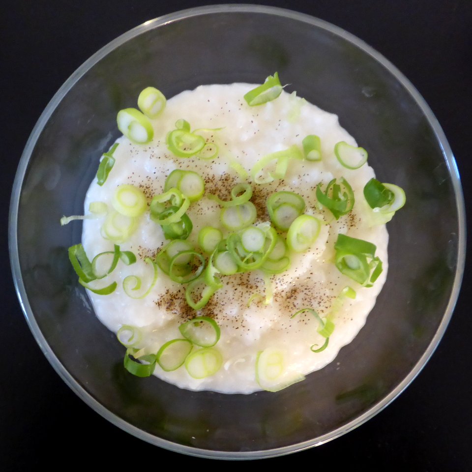 Bubur-mit-Lauch
