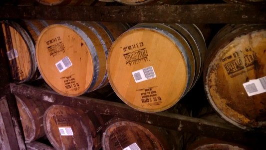 Buffalo Trace barrels