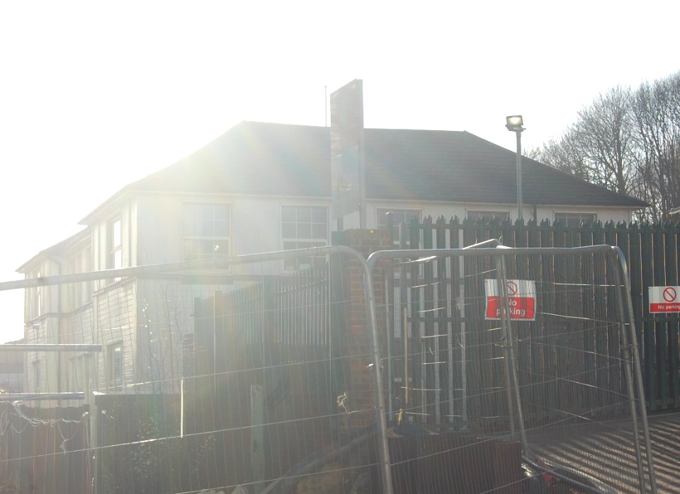 Building at Former Preston Barracks, Lewes Road, Brighton (February 2020)