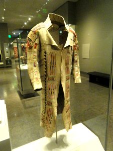 Buffalo-skin coat, Ojibwa, Ontario, Canada, c. 1789 - Nelson-Atkins Museum of Art - DSC09049 photo