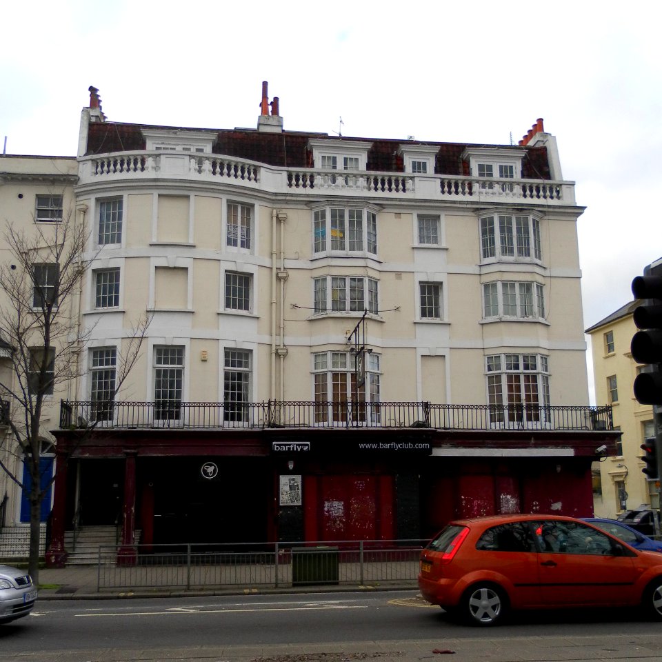 Building at corner of Gloucester Place and Gloucester Street, Brighton (January 2012)
