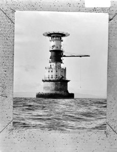 Building of Kish Bank Lighthouse