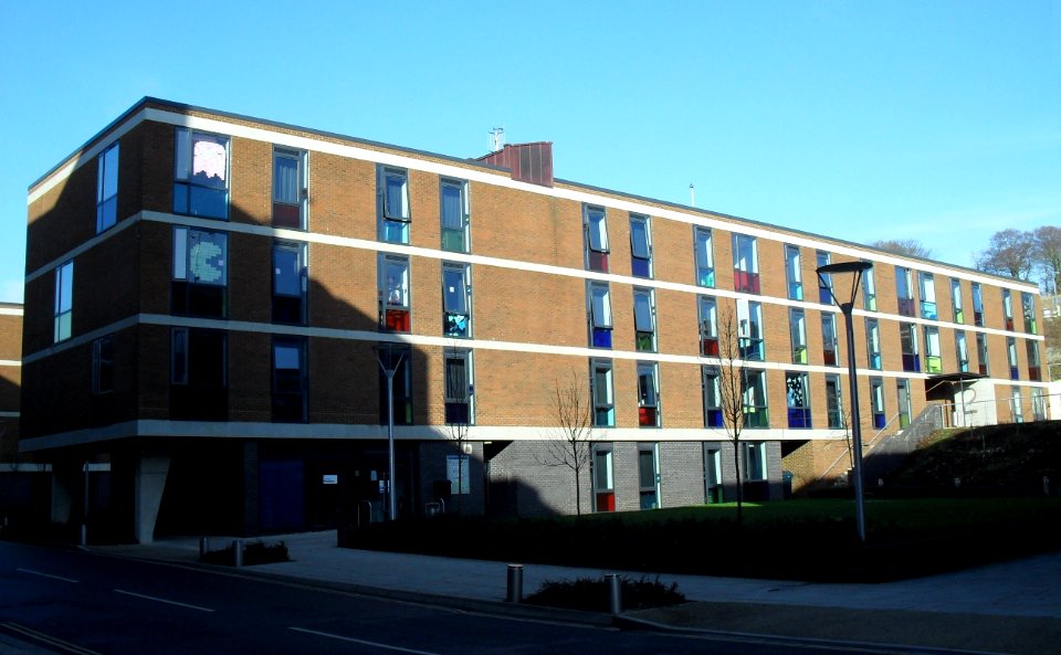 Building at University of Sussex, Falmer (February 2010)