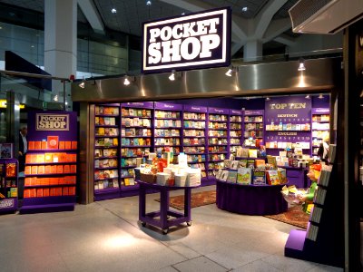 Buchhandlung Pocket-Shop im Flughafen Berlin-Tegel